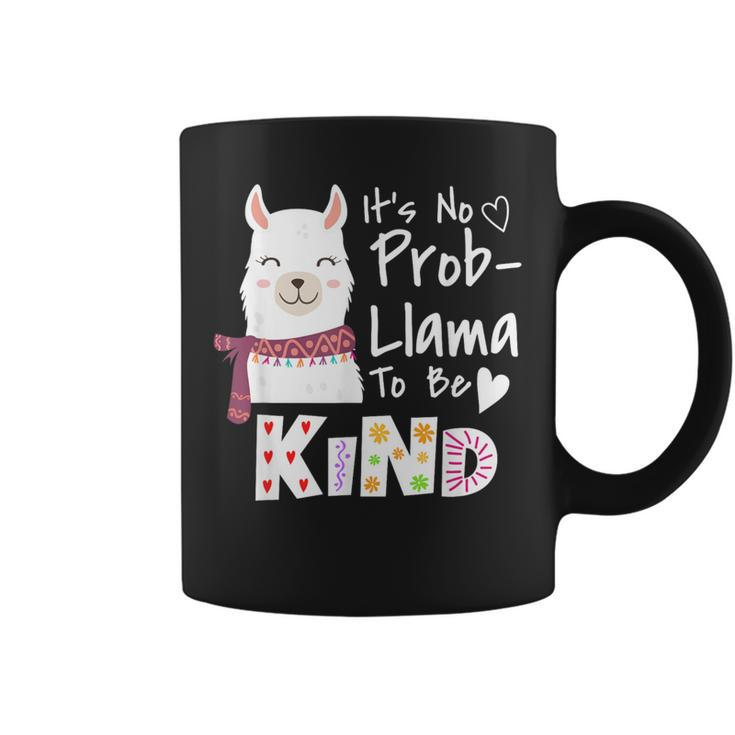 Unity Day Orange No Prob-Llama Be Kind Anti Bullying Coffee Mug