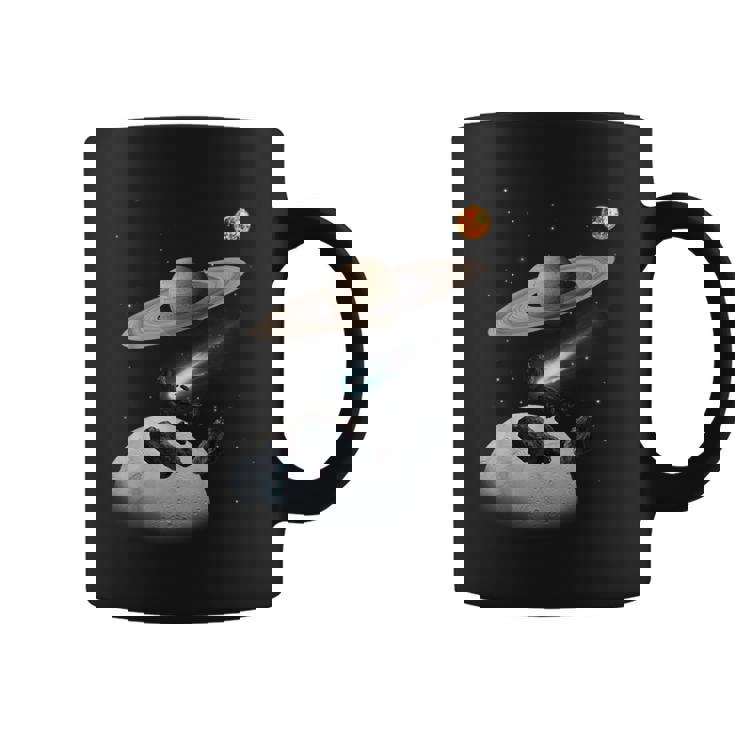Universo Espacio Motivo Planeta Sistema Solar Sol Galaxia Taza de café
