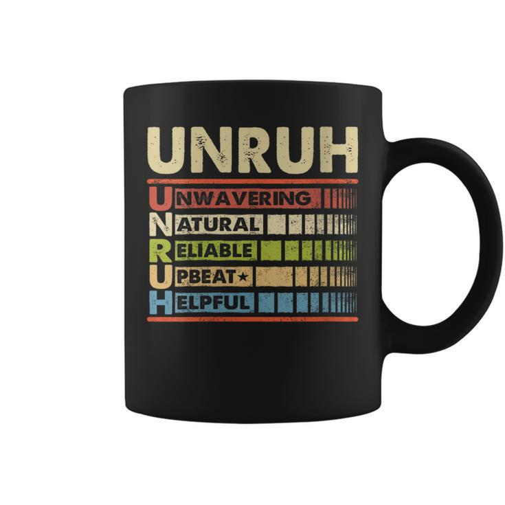 Unruh Family Name Last Name Unruh Coffee Mug