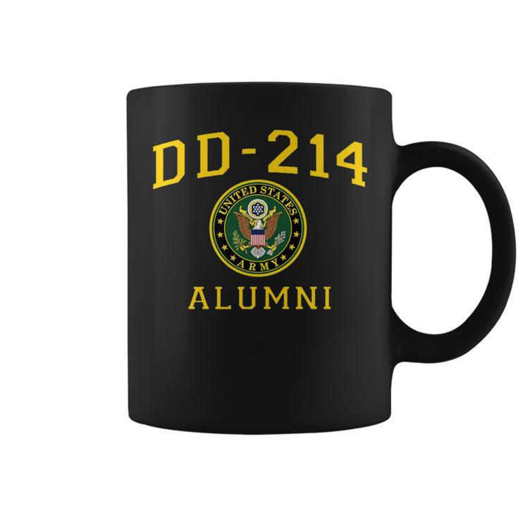 Us Army Dd214 Alumni Logo Insignia American Veteran Coffee Mug