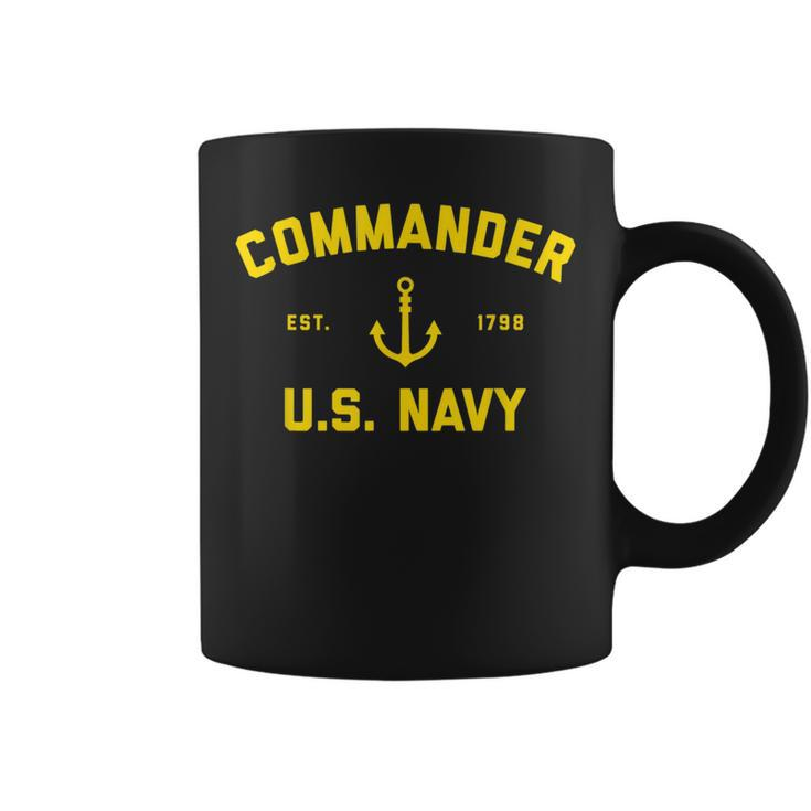 Us Navy Commander Cdr Coffee Mug