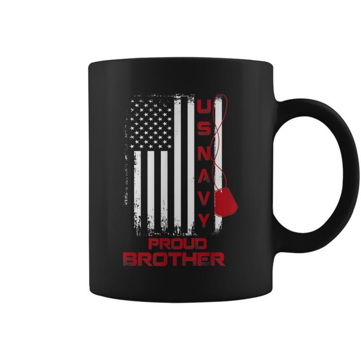 Us Navy Proud BrotherVeteran Of Us Navy Coffee Mug