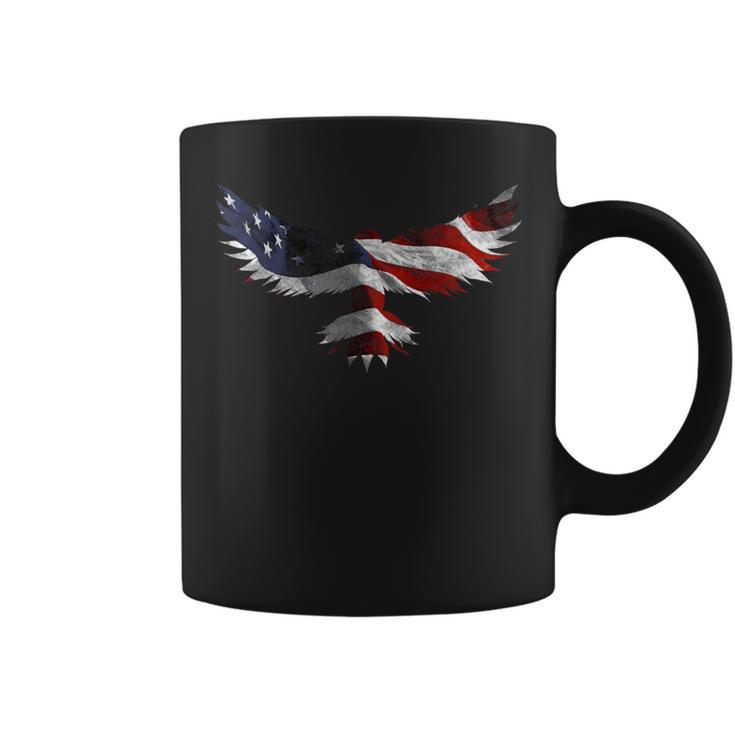 Usa American Flag Eagle 4Th Of July Patriotic Eagle Coffee Mug