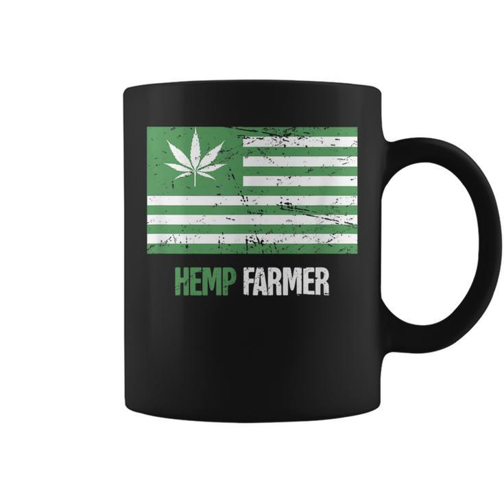 Usa Hemp Farming Organic Horticulture Hemp Farmer Coffee Mug
