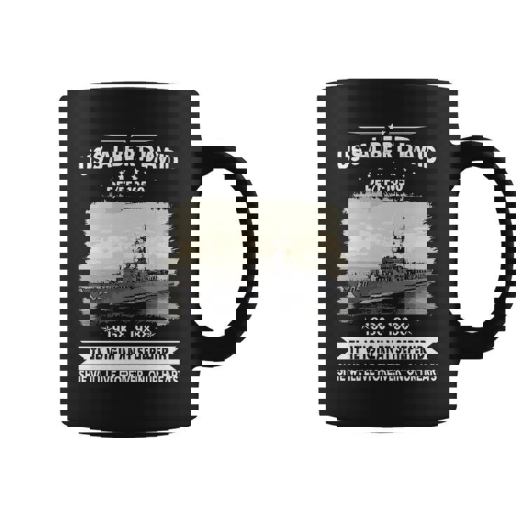 Uss Albert David Ff 1050 De Coffee Mug