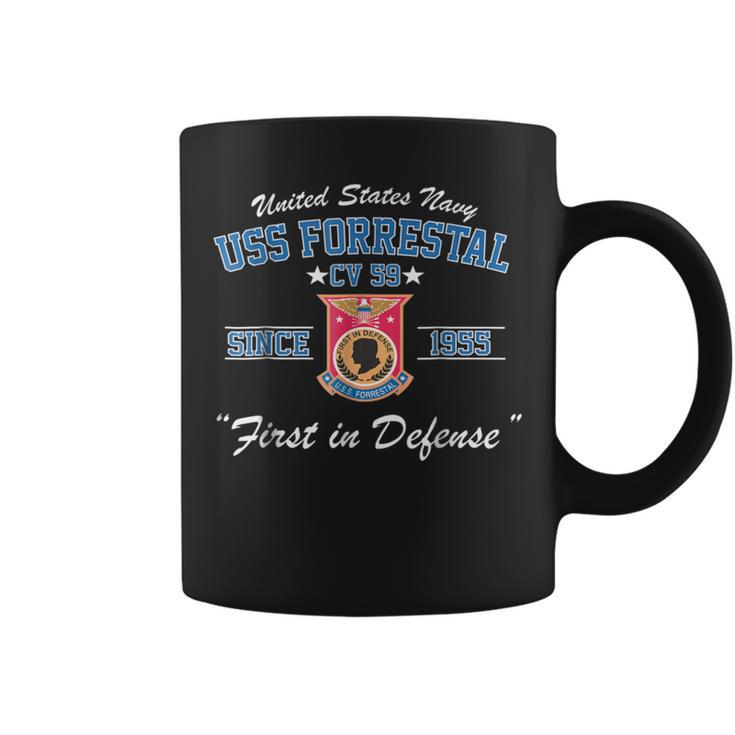 Uss Forrestal Cv59 Coffee Mug