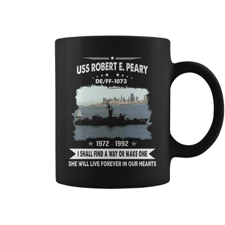 Uss Robert E Peary Ff 1073 De Coffee Mug