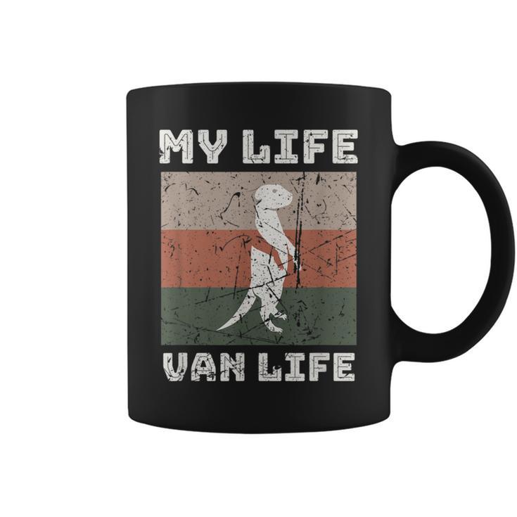 Van Life Clothing Retro Vintage Van Dwellers Vanlife Nomads Coffee Mug