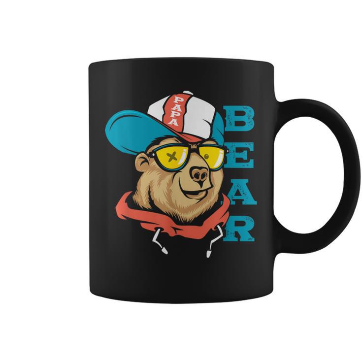 Vatertagsgeschenk Papa Bear Papa Bär Spruch Lustig Für Papa Tassen