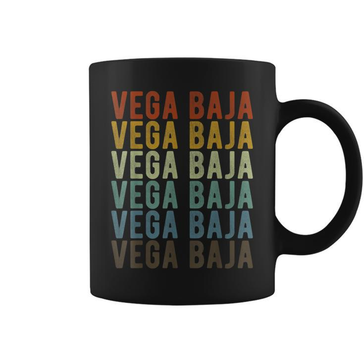 Vega Baja City Puerto Rico Retro Coffee Mug