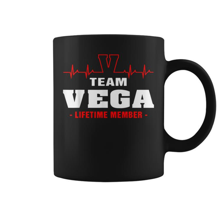 Vega Surname Family Last Name Team Vega Lifetime Member Coffee Mug