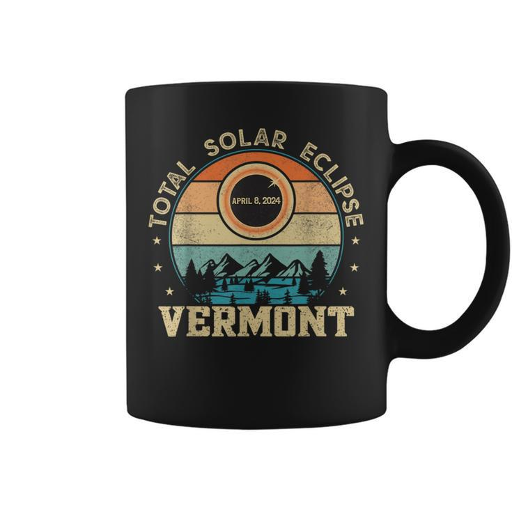 Vermont Total Solar Eclipse April 8Th 2024 Women Coffee Mug