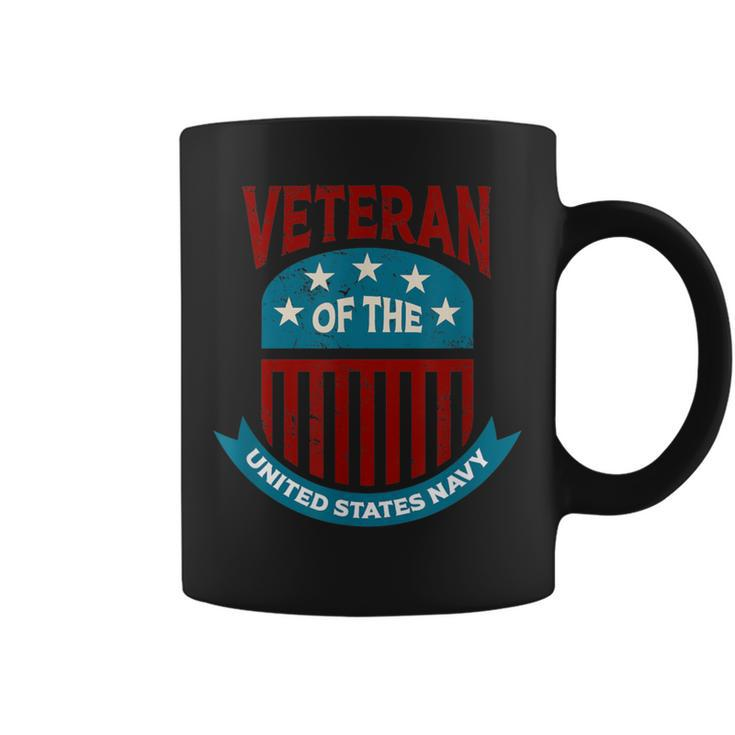 Veteran Us Navy Patriotic Memorial Day Short Sleeve Graphic Coffee Mug