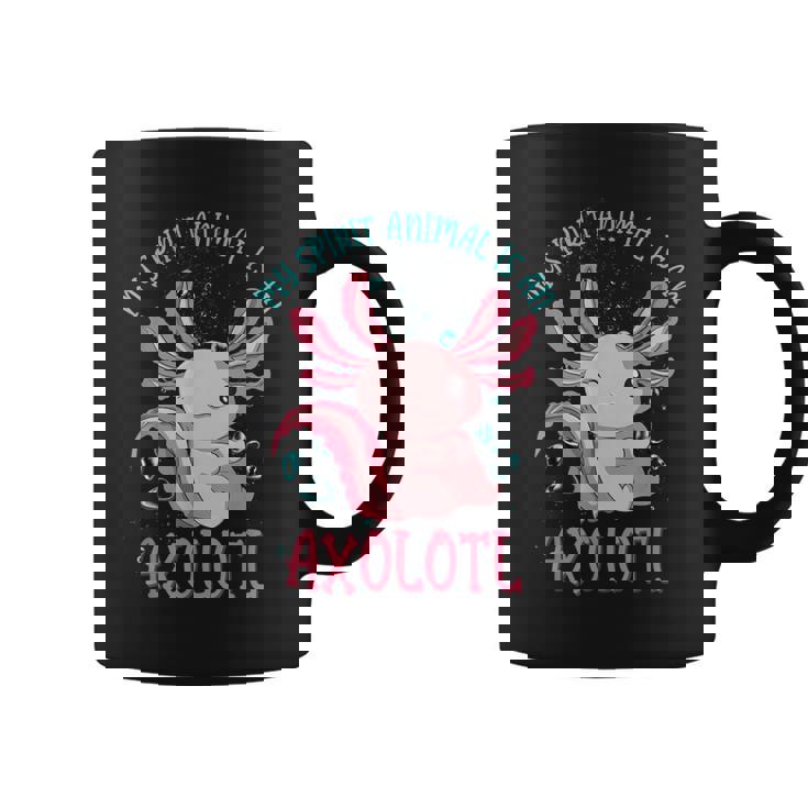 Vida Salvaje Salamandra Mexicana Axolotl Exótico Ajolote Taza de café