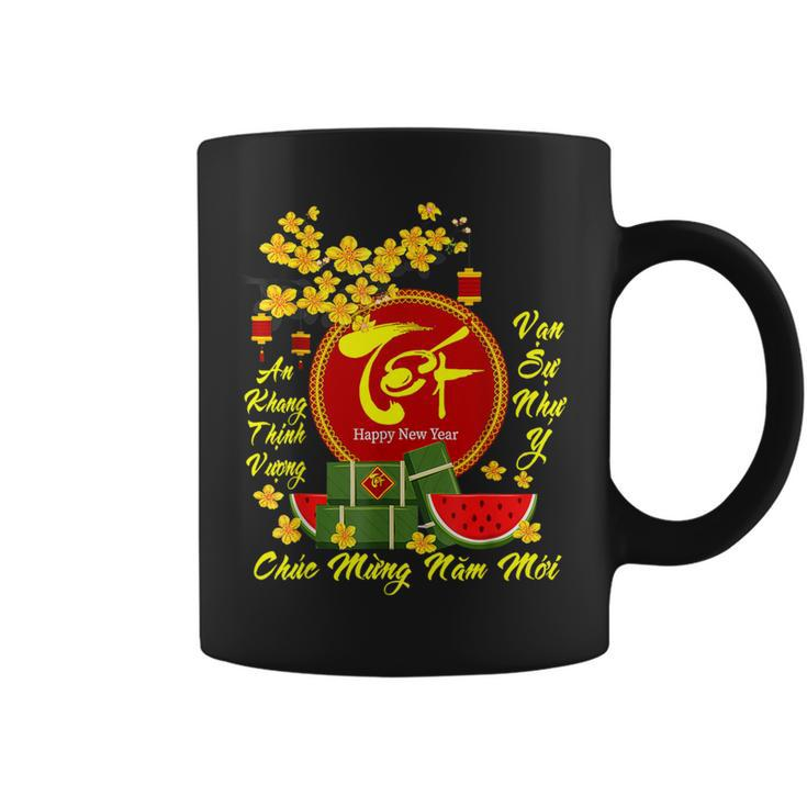 Vietnamese Lunar New Year 2024 Tet Viet Chuc Mung Nam Moi Coffee Mug