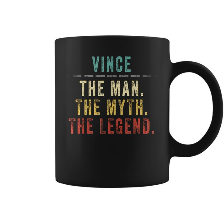 Vince Vince Man Myth Legend Custom Coffee Mug