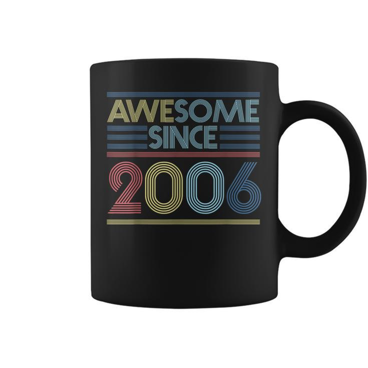 Vintage 16Th Birthday Awesome Since 2006 Coffee Mug