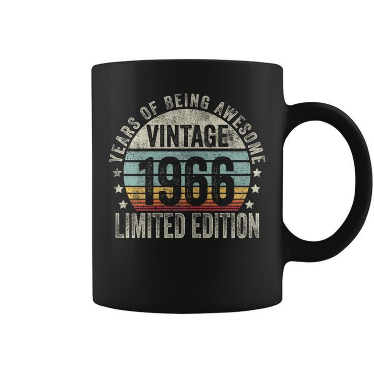 Vintage 1966 T For Retro 1966 Birthday Coffee Mug