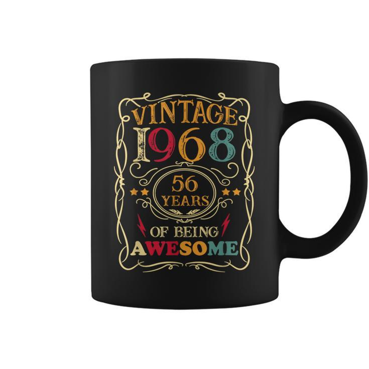 Vintage 1968 56Th Birthday 56 Year Old For Women Coffee Mug