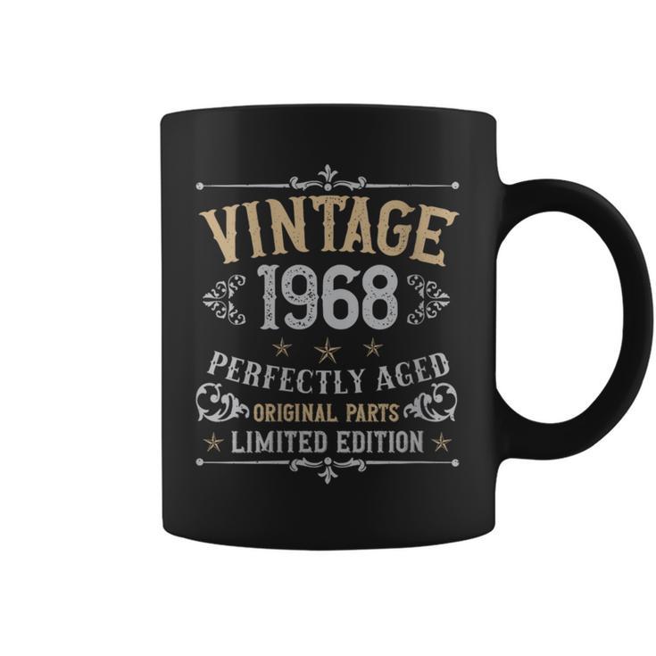 Vintage 1968 Perfectly Aged Original Parts Born In 1968 Bday Coffee Mug