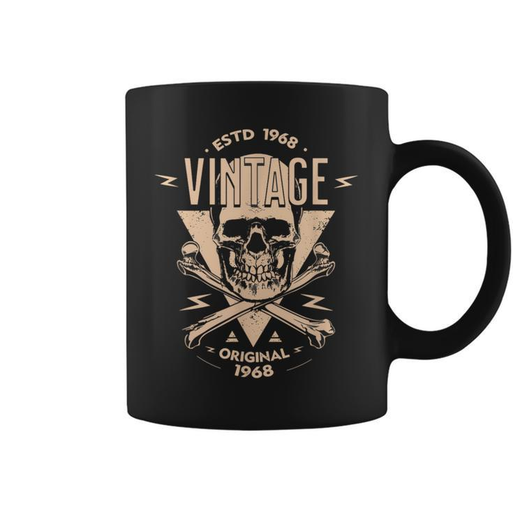 Vintage 1968 T For Retro 1968 Birthday Coffee Mug