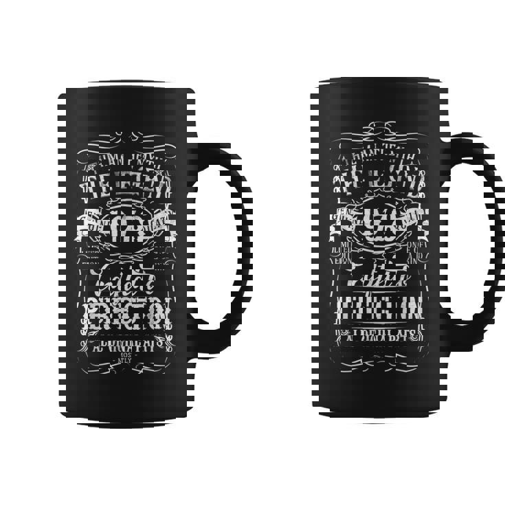 Vintage 1978 Edición Limitada 44 Años 44 Cumpleaños Taza de café