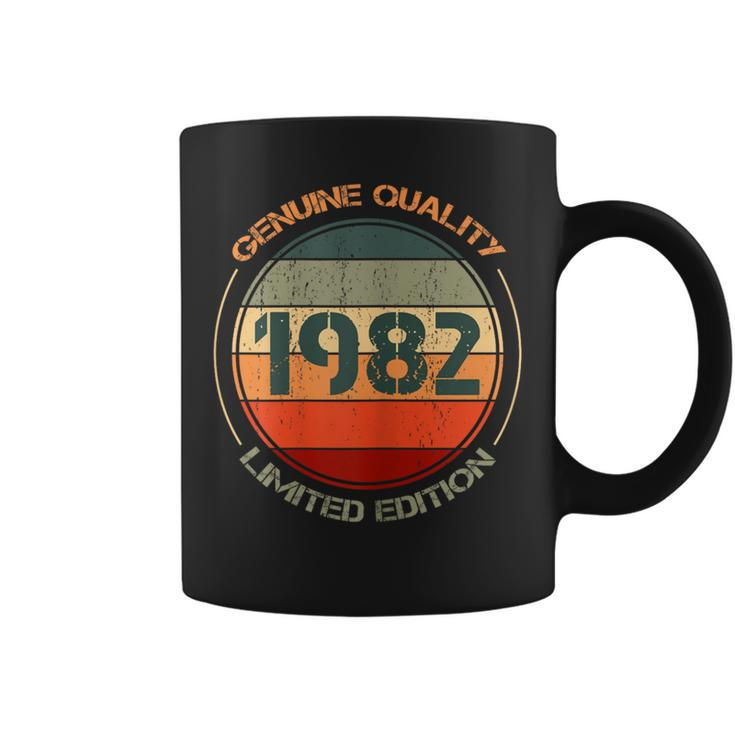 Vintage 1982 T For Retro 1982 Birthday Coffee Mug