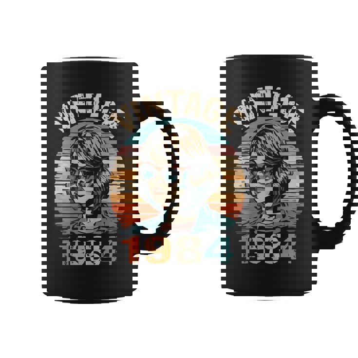 Vintage 1984 40 Años Cumpleaños Regalo Made In 1984 Taza de café