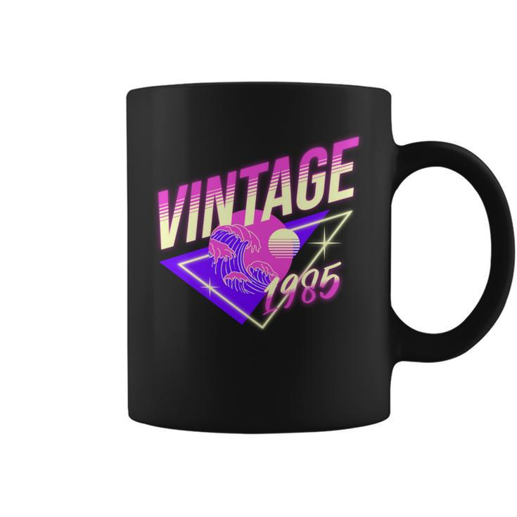 Vintage 1985 40Th Birthday Mom Dad Awesome Retro Coffee Mug
