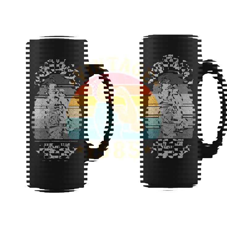 Vintage 1985 Cumpleaños Es Nacidas En 1985 Taza de café