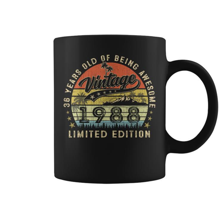 Vintage 1988 Limited Edition 36 Year Old 36Th Birthday Coffee Mug