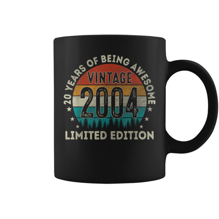 Vintage 2004 20Th Birthday Retro 20 Years Old Coffee Mug