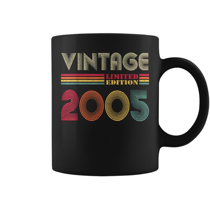 Vintage 2005 19 Years Old Boys And Girls 19Th Birthday Coffee Mug