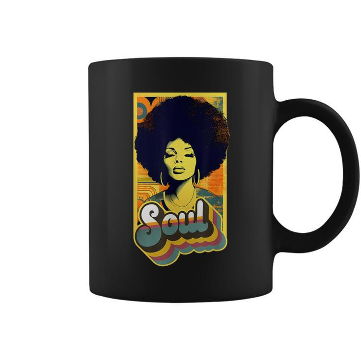Vintage 70S Funk Afro Soul Coffee Mug