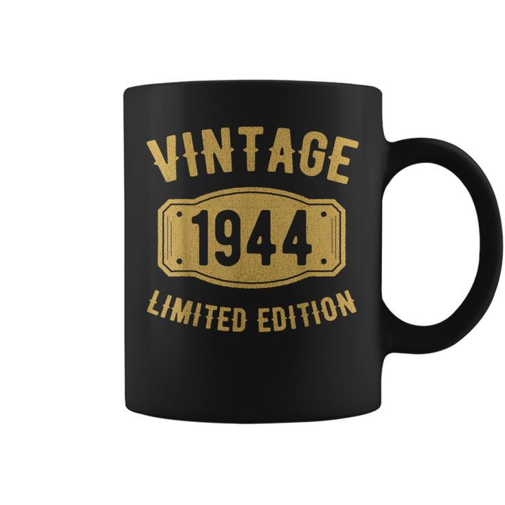 Vintage 80 Birthday Decorations 80Th Bday 1944 Birthday Coffee Mug