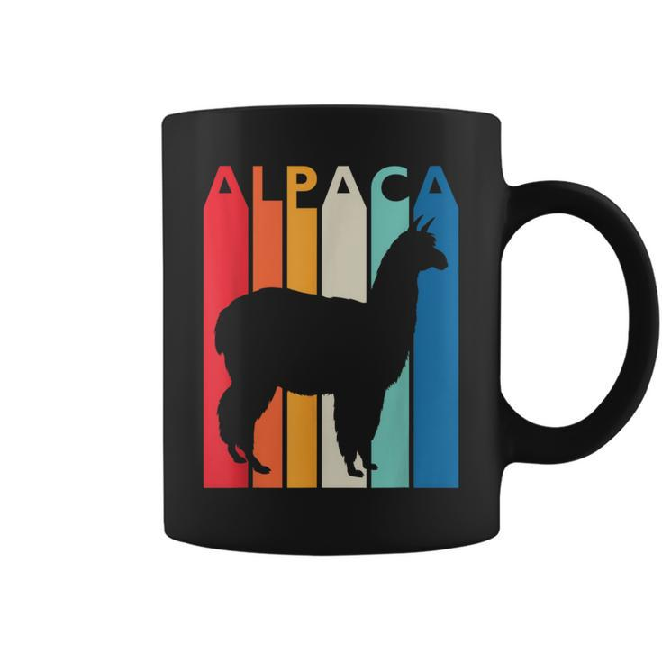 Vintage Alpaca Retro For Animal Lover Alpaca Coffee Mug