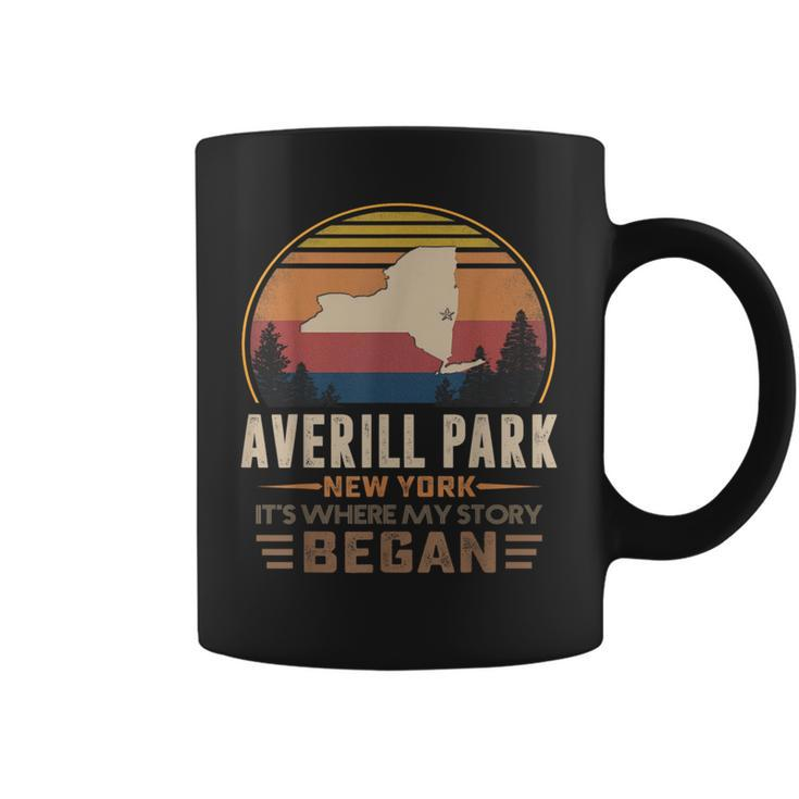 Vintage Averill Park New York Homtown My Story Began Coffee Mug
