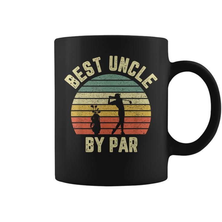 Vintage Best Uncle By Par Golfing Uncle Coffee Mug
