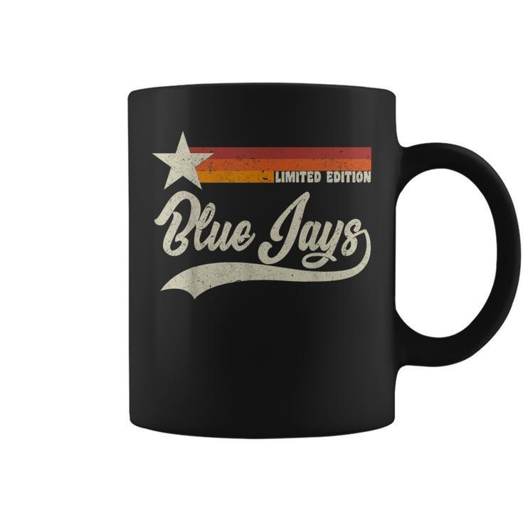 Vintage Blue Jays Name Throwback Retro Boy Girl Coffee Mug
