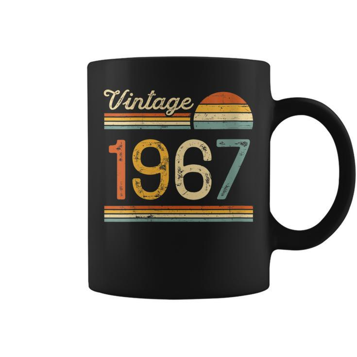 Vintage Born In 1967 Retro Birthday Coffee Mug