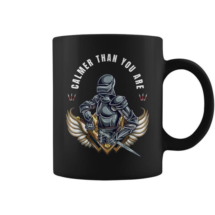 Vintage Calmer Than You Are Soldier Coffee Mug