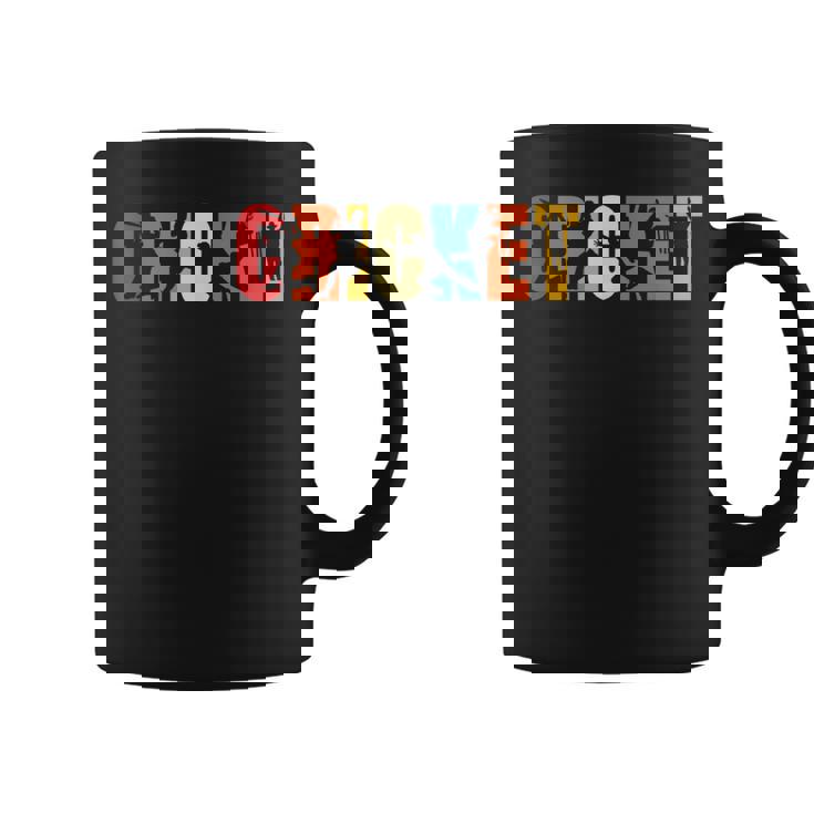 Vintage Cricket For Cricketers Cricket Fans Or Lovers Coffee Mug
