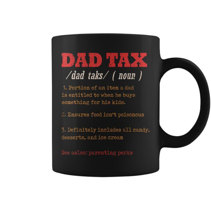Vintage Dad Tax Definition Father's Day Coffee Mug