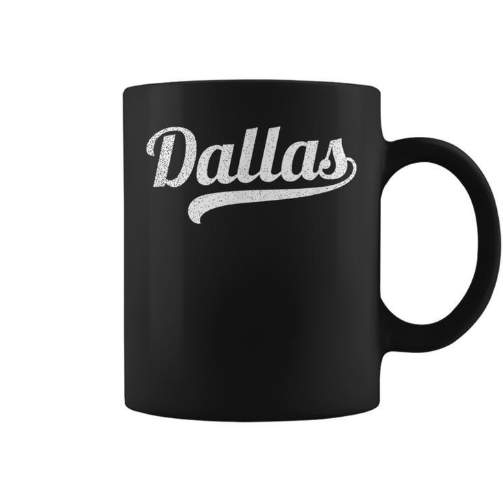 Vintage Dallas Retro Texas Coffee Mug