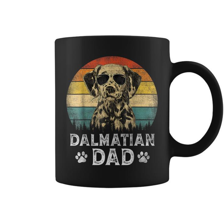 Vintage Dalmatian Dad Dog Lovers Father's Day Coffee Mug