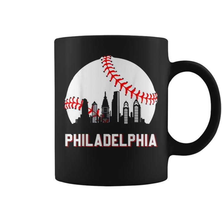 Vintage Distressed Philly Baseball Lovers Coffee Mug
