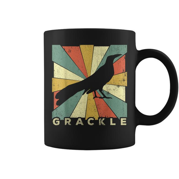 Vintage Grackle Bird Lover Retro Style Animal Coffee Mug