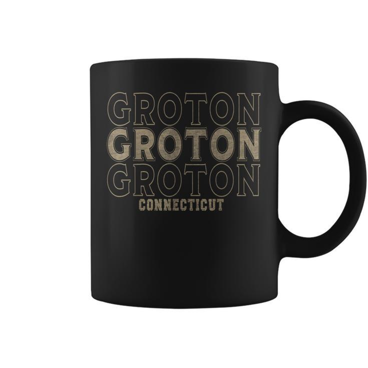 Vintage Groton Connecticut Tassen