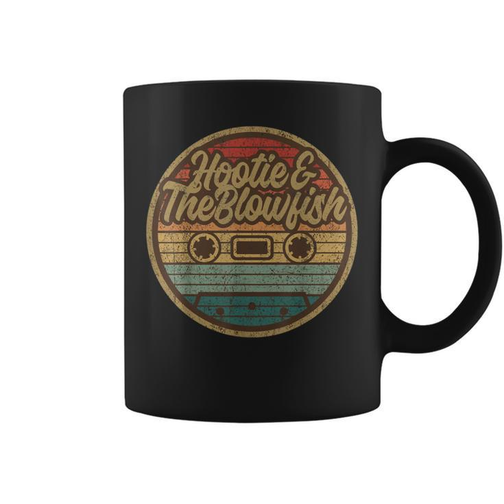 Vintage Hooties And Blowfish Retro Cassette 80S Rock Music Coffee Mug