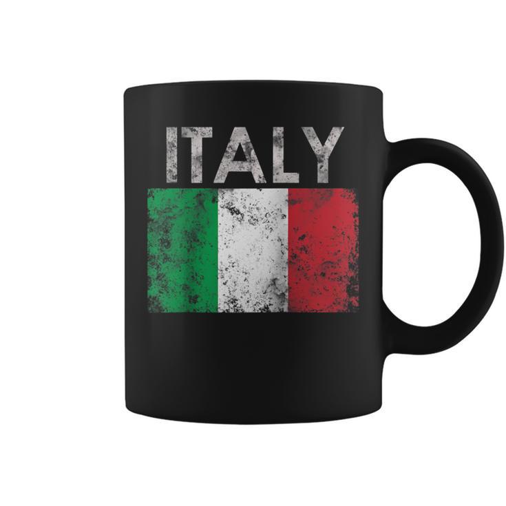 Vintage Italy Italia Italian Flag Pride Coffee Mug